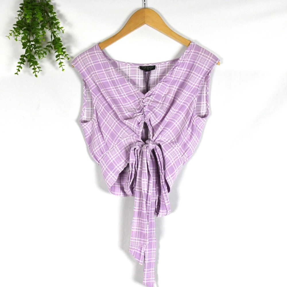Top Shop Pastel Purple Top